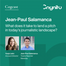 Jean-Paul Salamanca: You need to know the people you’re pitching to