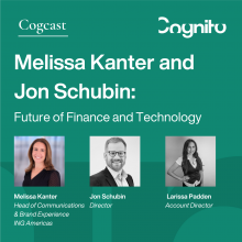 Melissa Kanter and Jon Schubin: Future of Finance and Technology